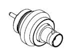 COAXIAL, BNC, 1 PIN, FLOATING SHIELD, WELD, NO CONNECTOR
