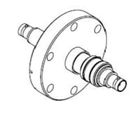 COAXIAL, MHV, 1 PIN, FLOATING SHIELD, DOUBLE-ENDED, 275CF, NO CONNECTOR 제품 이미지