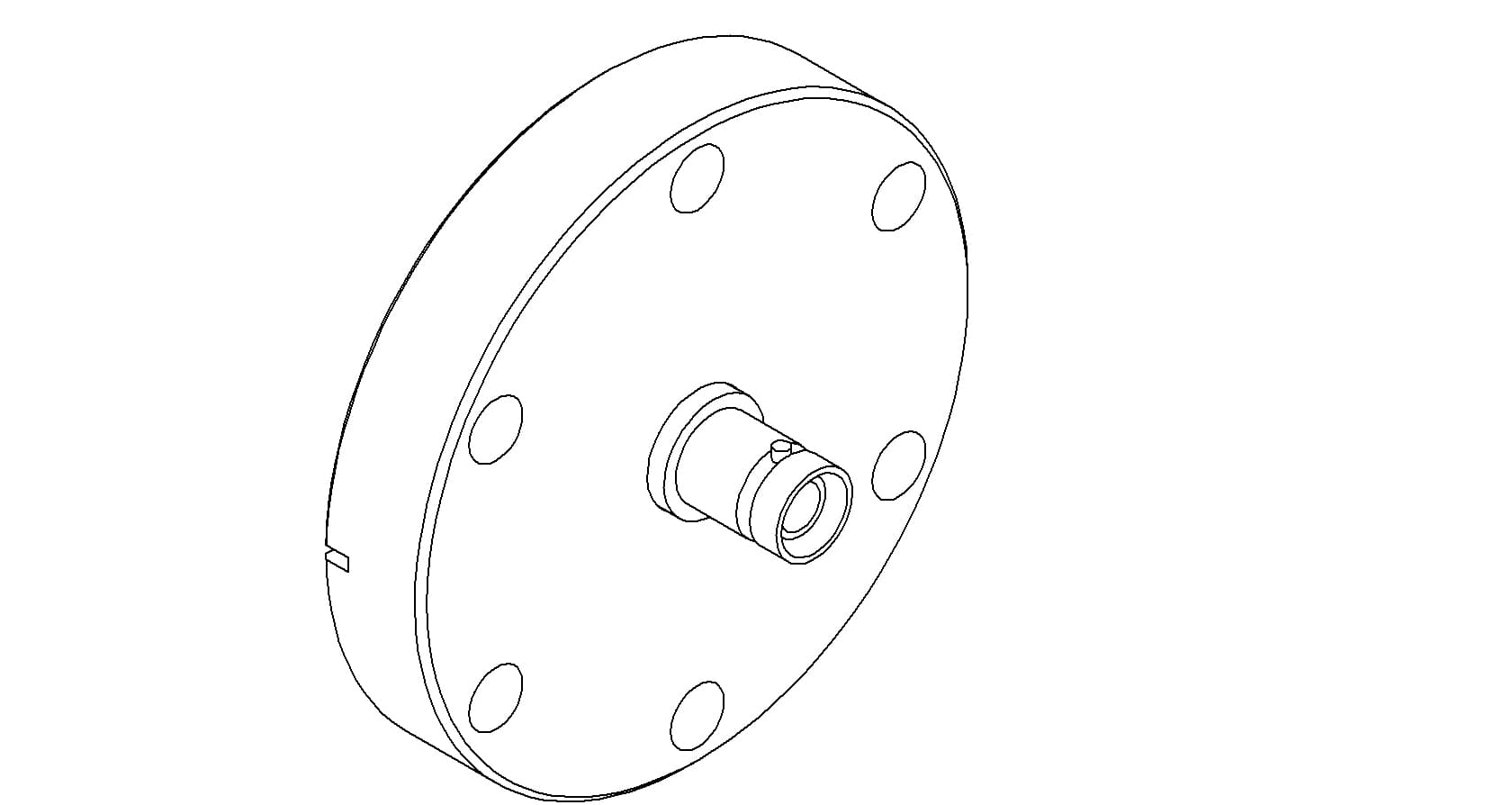 COAXIAL, SHV-5, 1 PIN, GROUNDED SHIELD, EXPOSED, 275CF