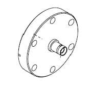 COAXIAL, SHV-5, 1 PIN, GROUNDED SHIELD, EXPOSED, 275CF, NO CONNECTOR