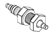 COAXIAL, SHV-5, 1 PIN, FLOATING SHIELD, DOUBLE-ENDED, 1 제품 이미지