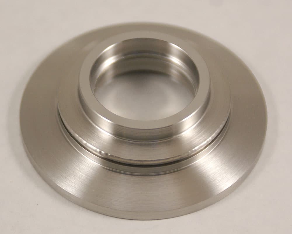 VIEWPORT, MgF2 VAC-OPTICS, 1.0 VIEW, QF50