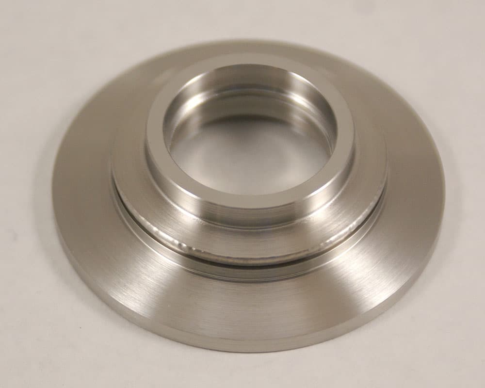 VIEWPORT, ZnSe VAC-OPTICS, AR 8-12 micron, 1.0 VIEW, QF40