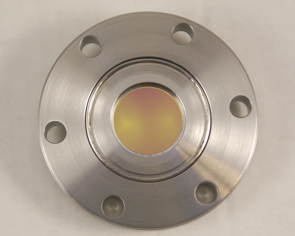 VIEWPORT, ZnSe VAC-OPTICS, AR 8-12 micron, 1.0 VIEW, QF50