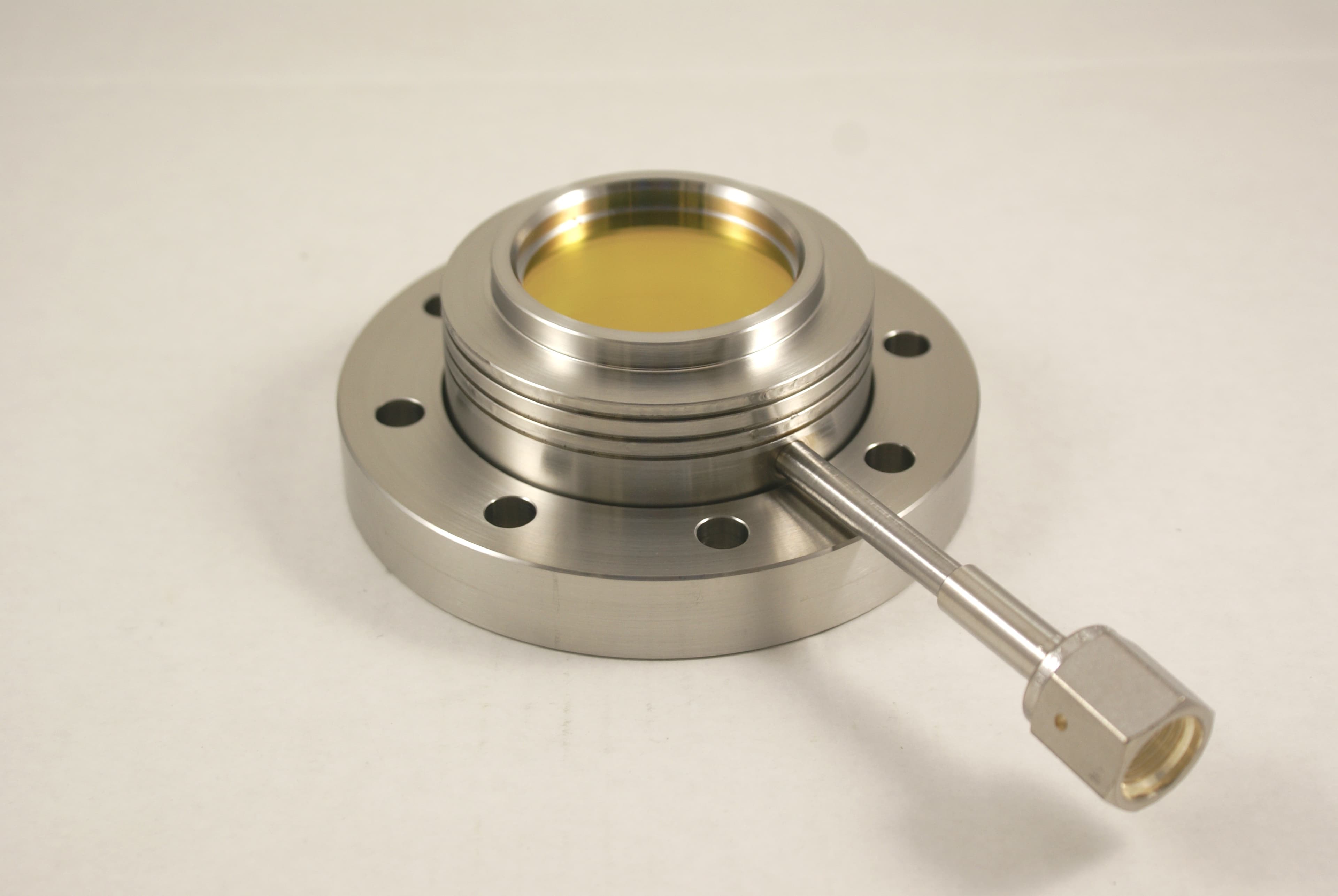 VIEWPORT, ZnS, DIFF PUMPED, AR 8-12 micron, 1" VIEW, 275CF MOUNT, VCRF FITTING 제품 이미지