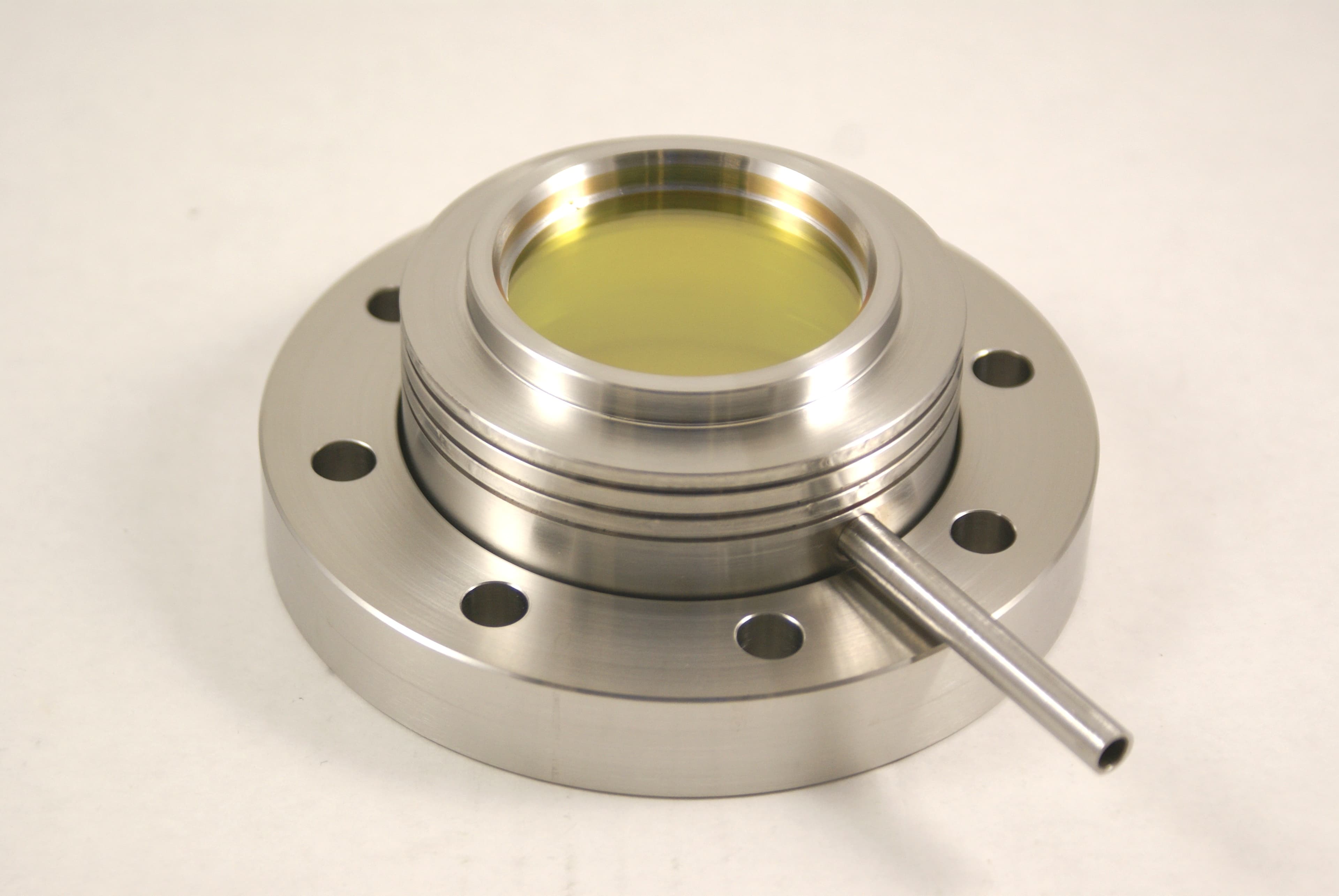 VIEWPORT, ZnS, DIFF PUMPED, AR 8-12 micron, 2" VIEW, 450CF MOUNT, NONE 제품 이미지