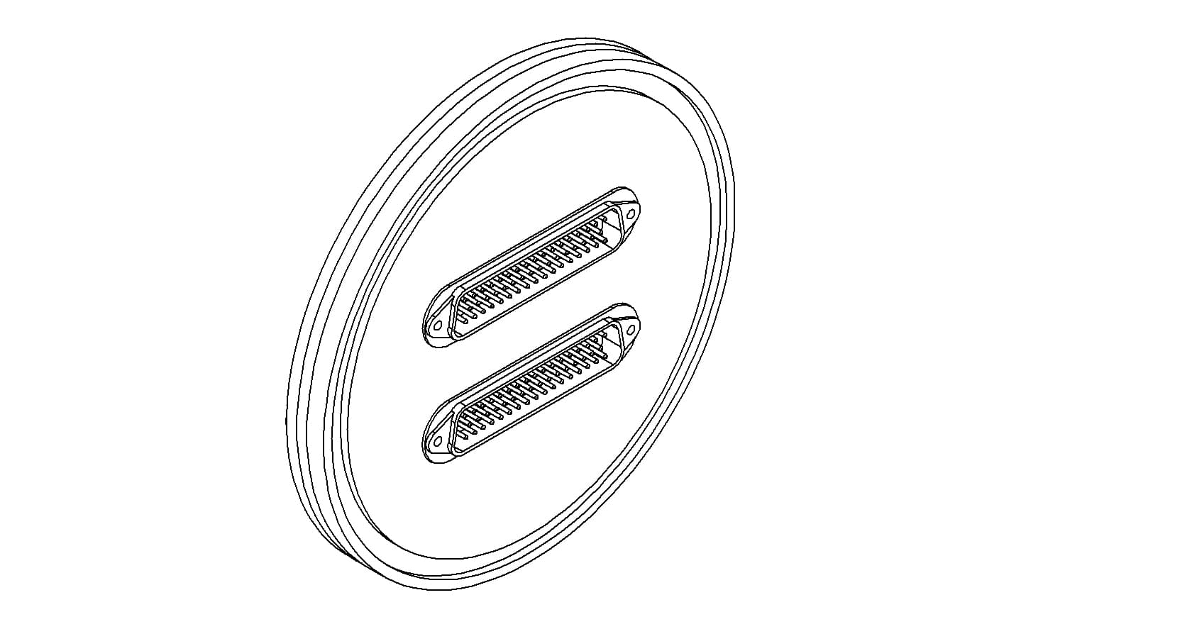 MULTIPIN, TYPE-D, 500V, 5A, 2 x 50 PIN, ISO100