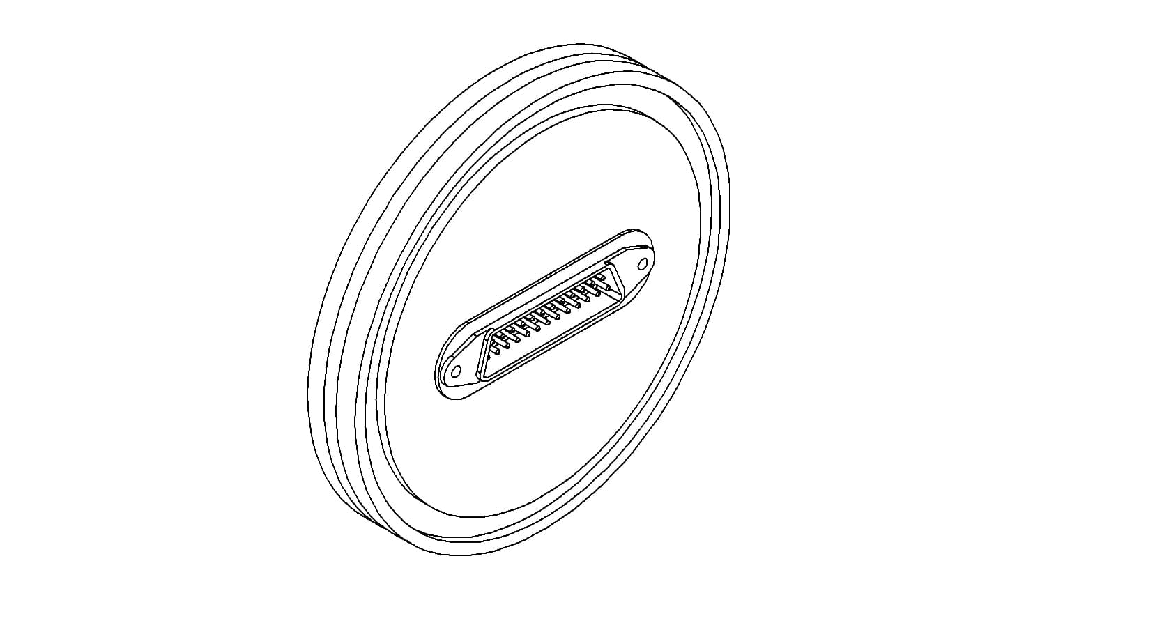 MULTIPIN, TYPE-D, 500V, 5A, 25 PIN, ISO63 제품 이미지