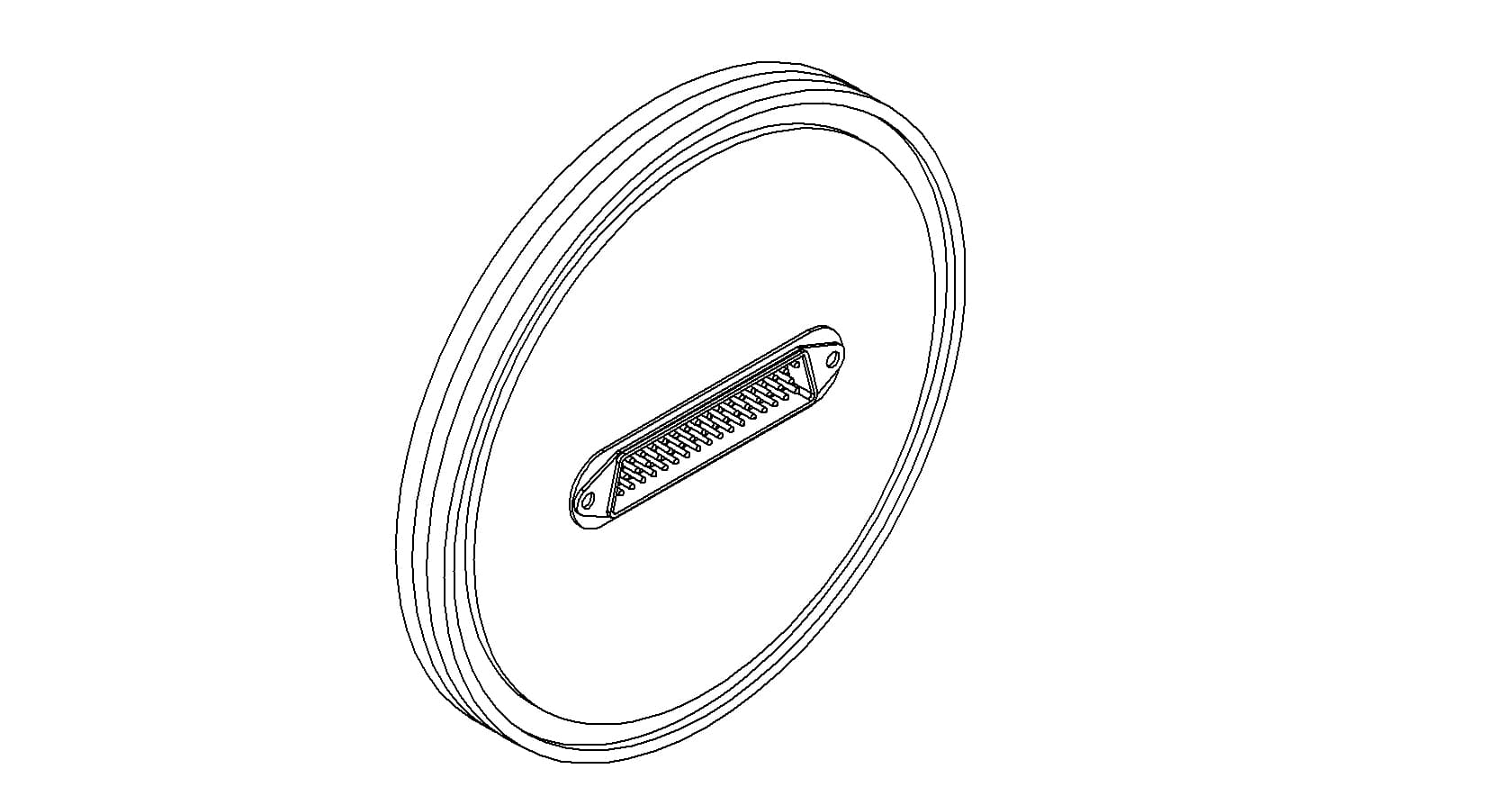 MULTIPIN, TYPE-D, 500V, 5A, 50 PIN, ISO100