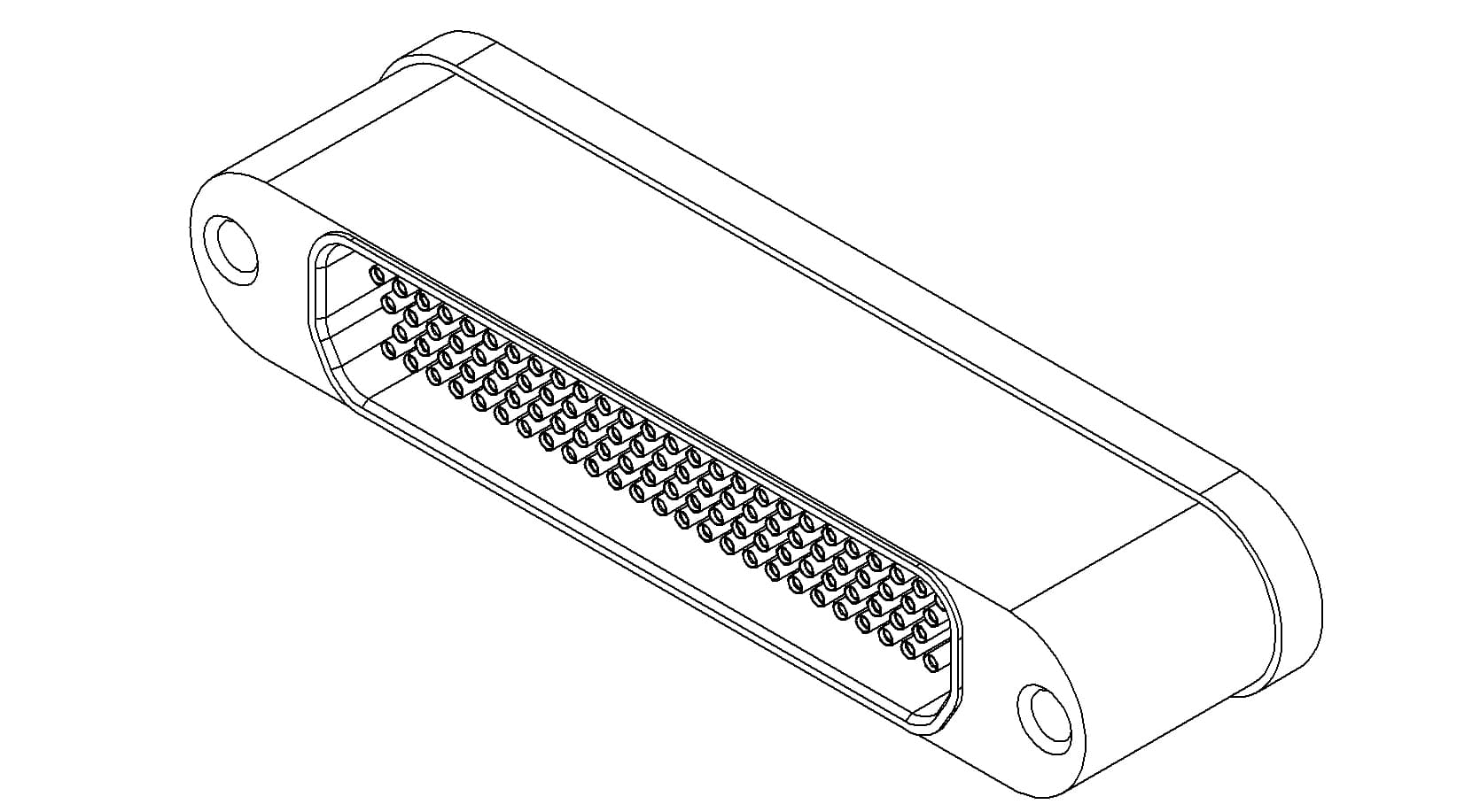MULTIPIN, MICRO-D, 300V, 10A, 100 PIN, WELD