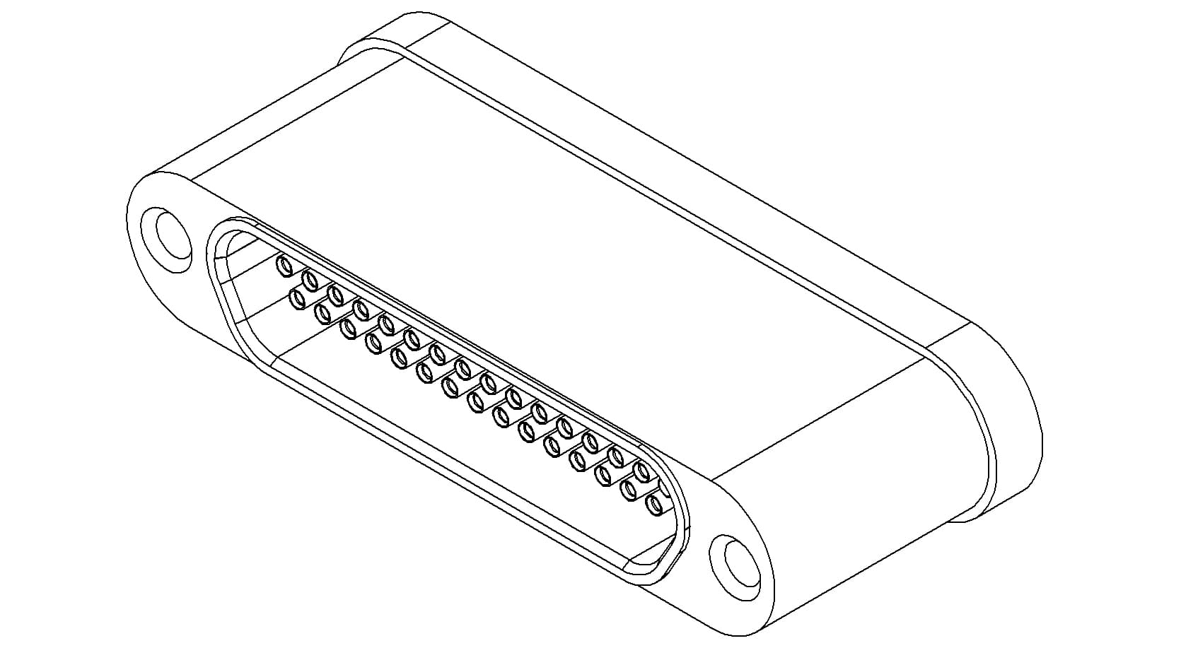 MULTIPIN, MICRO-D, 300V, 10A, 31 PIN, WELD 제품 이미지