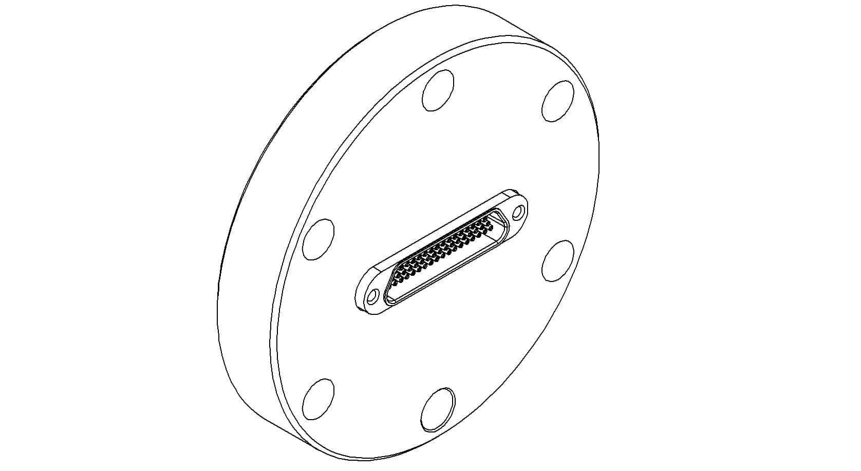 MULTIPIN, MICRO-D, 300V, 10A, 51 PIN, 275CF 제품 이미지