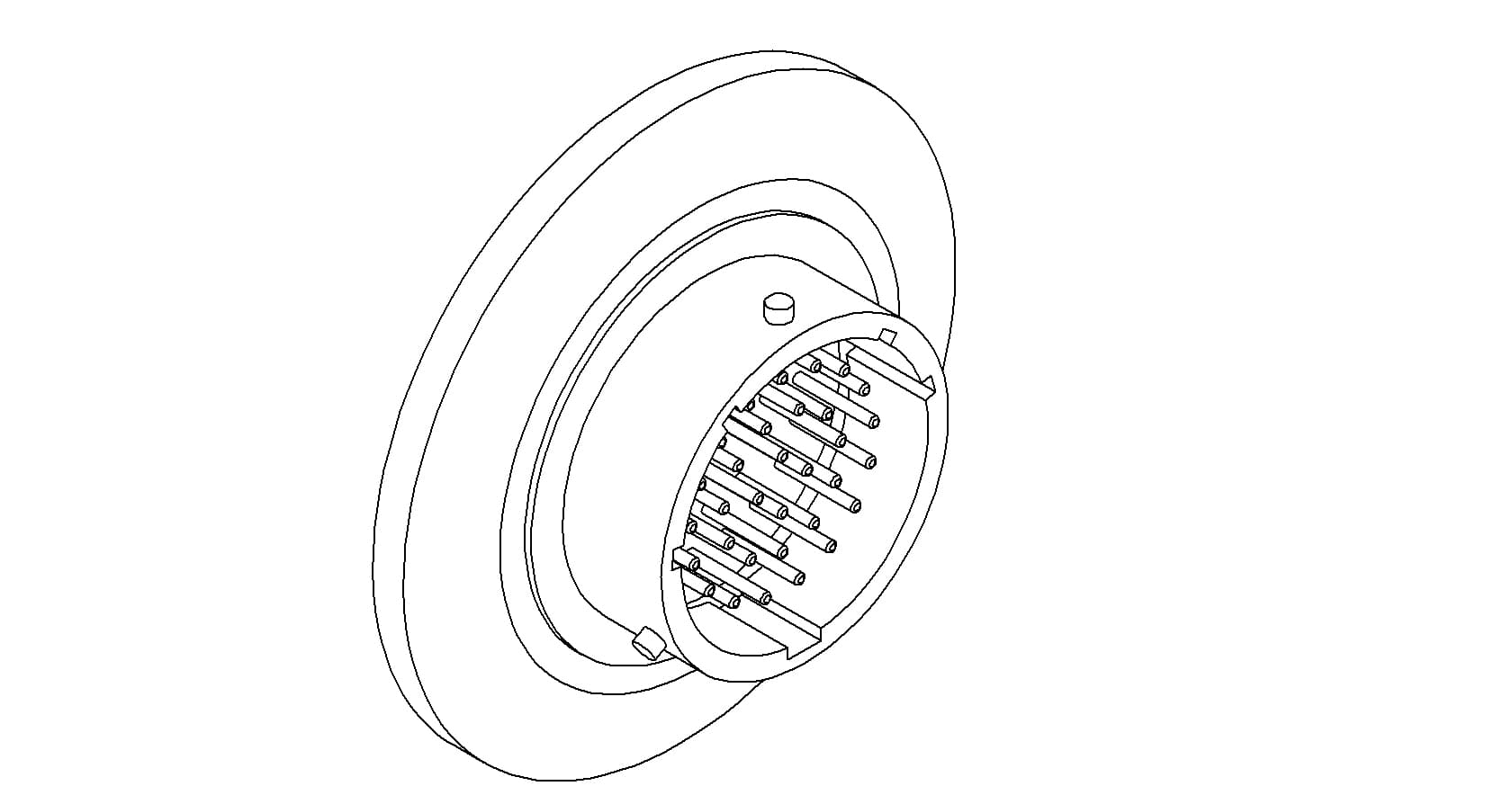MULTIPIN, MS CIRCULAR, 1000V, 3A, DOUBLE-ENDED, 32 PIN, QF40 제품 이미지