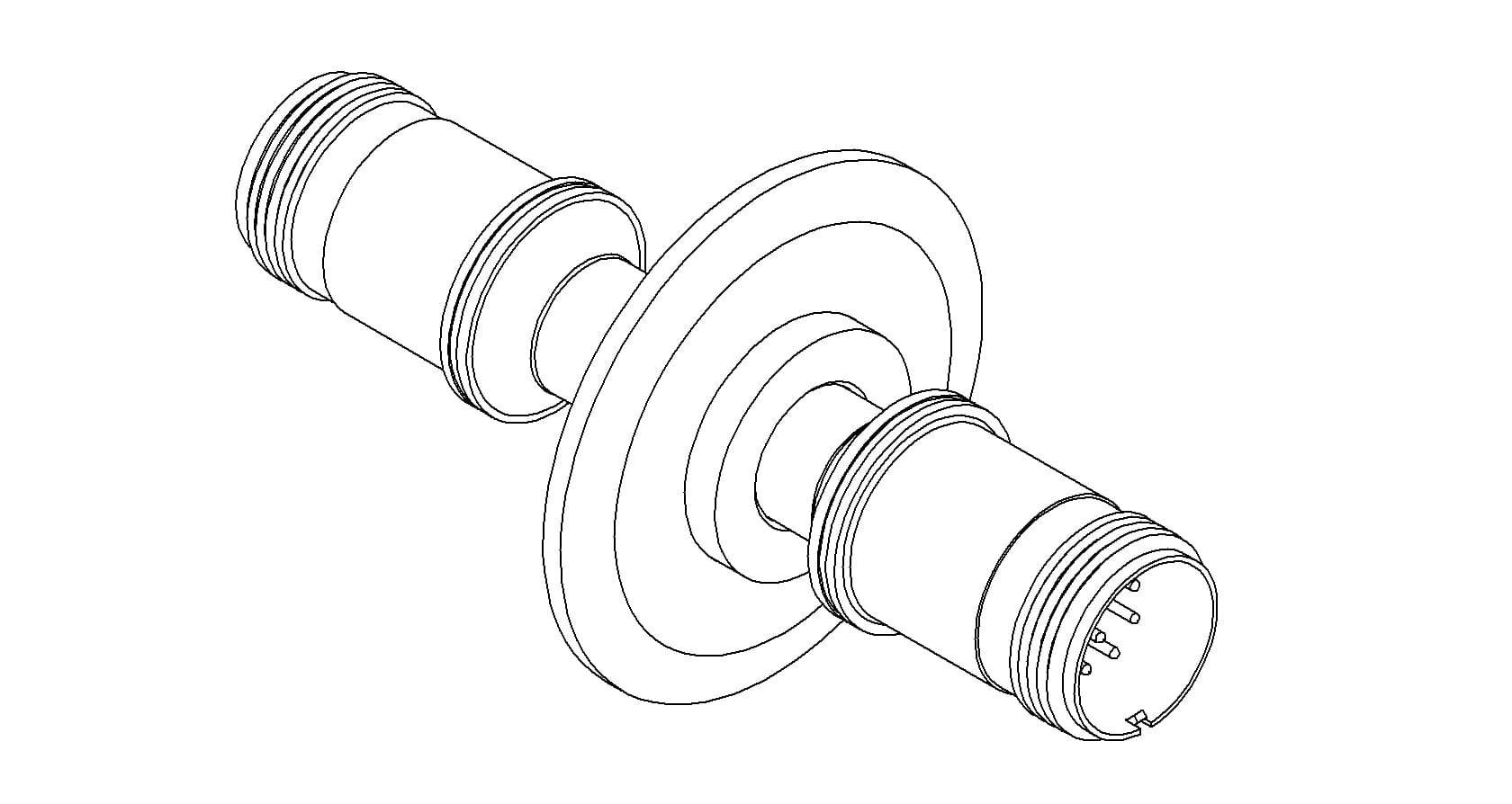 MULTIPIN, 10 PIN, 700V, 10A, DOUBLE-ENDED, QF50