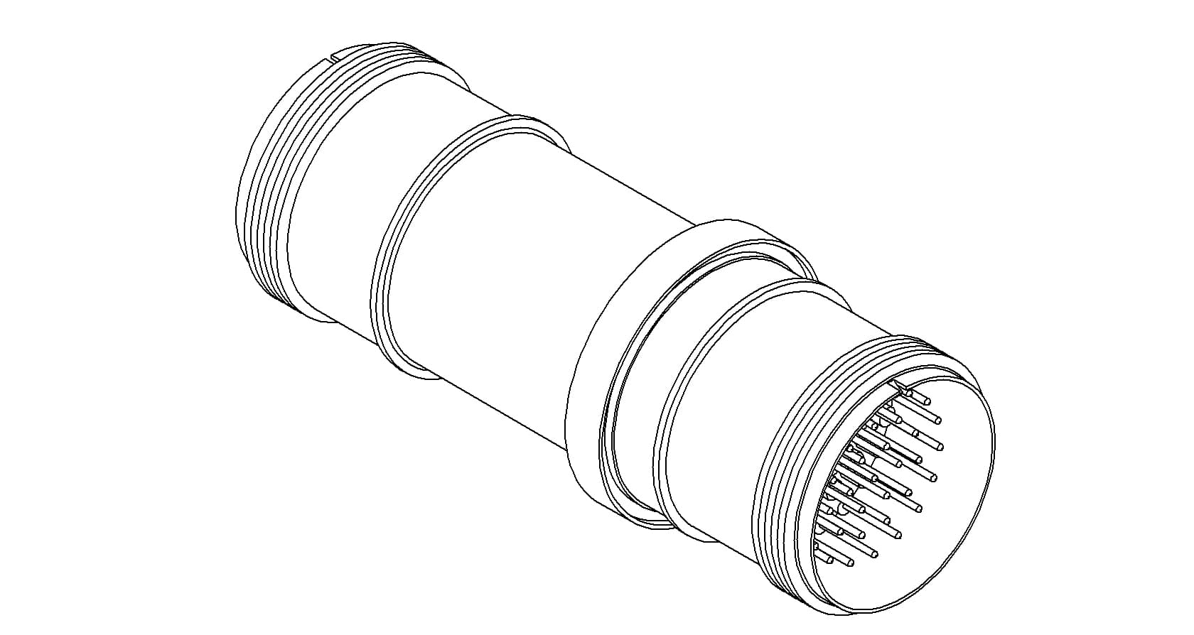 MULTIPIN, 35 PIN, 700V, 10A, DOUBLE-ENDED, WELD