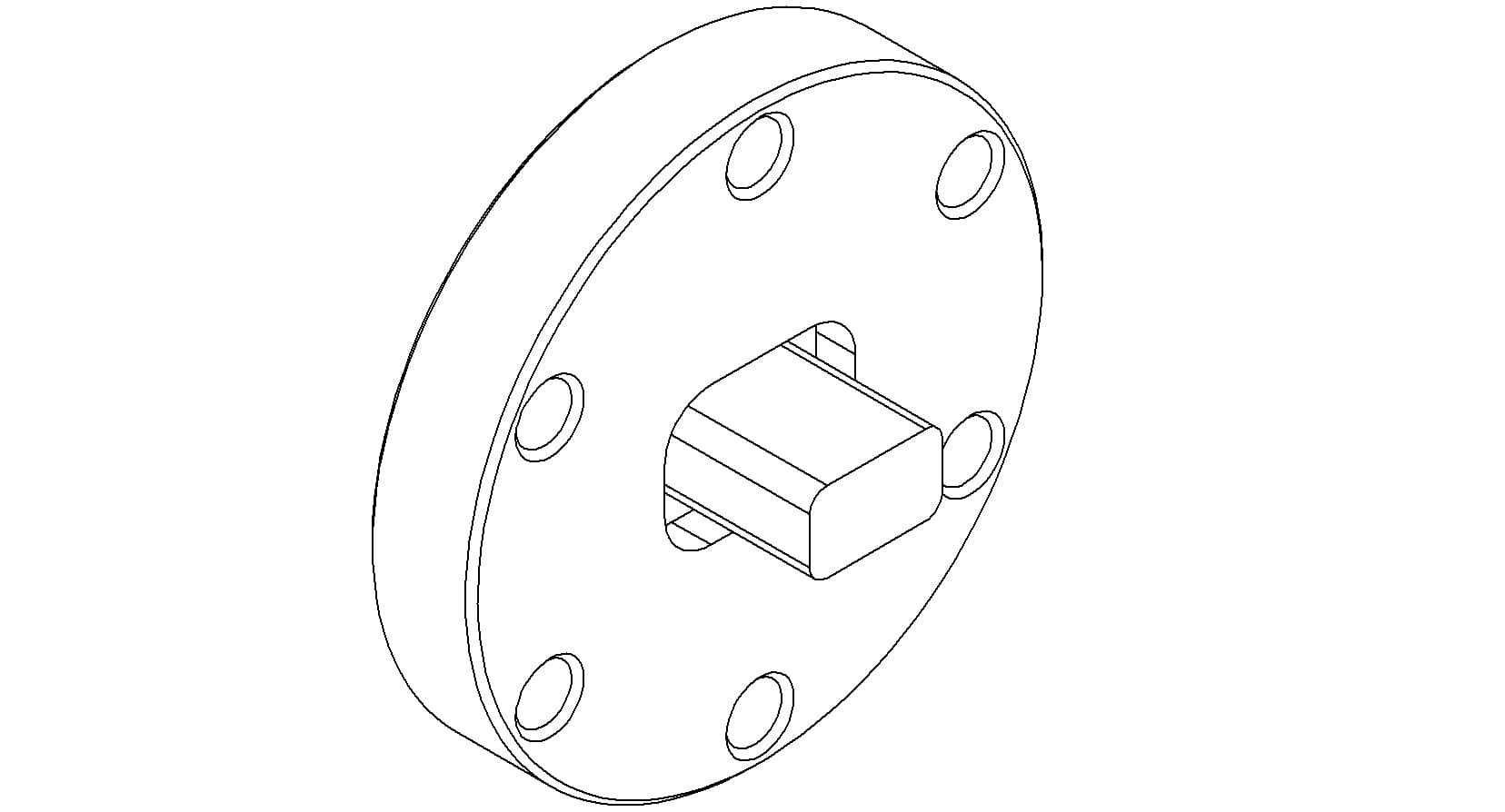 MULTIPIN, USB 2.0 INSTRUMENTATION, 1 PIN, UHV FEEDTHRU, 275CF 제품 이미지