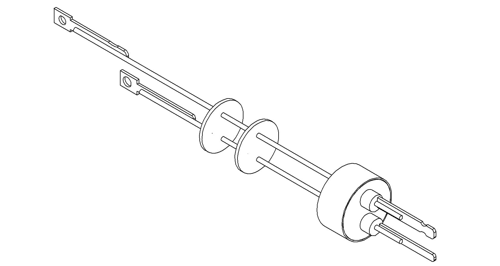 THERMOCOUPLE, TYPE E, 1 PAIR, CONNECTOR, WELD 제품 이미지