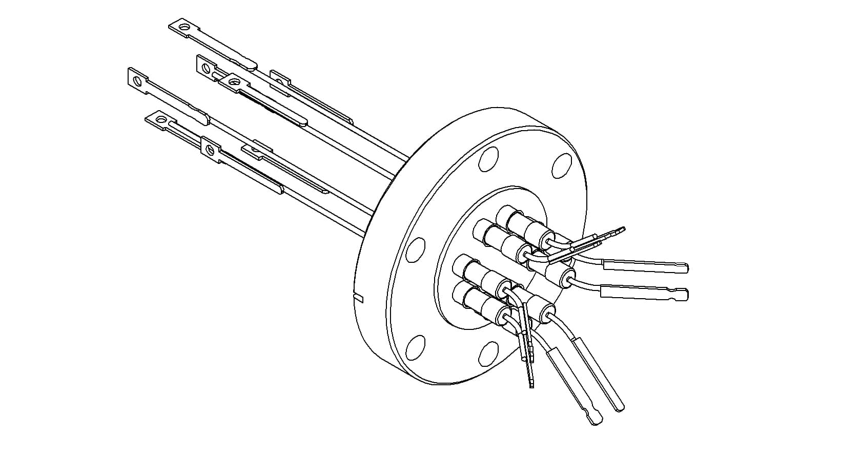 THERMOCOUPLE, TYPE E, 4 PAIR, CONNECTOR, 275CF 제품 이미지
