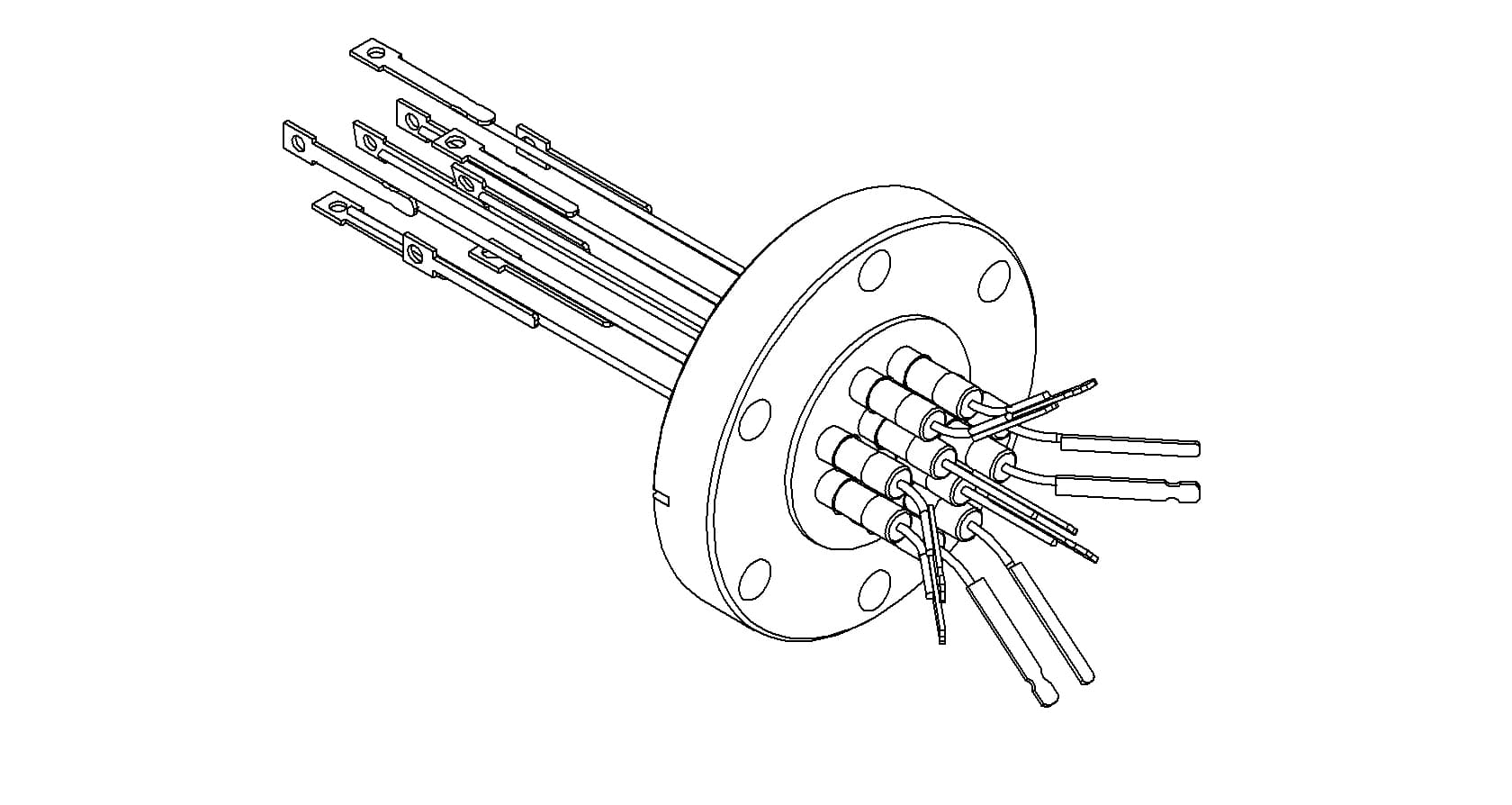 THERMOCOUPLE, TYPE J, 5 PAIR, CONNECTOR, 275CF 제품 이미지