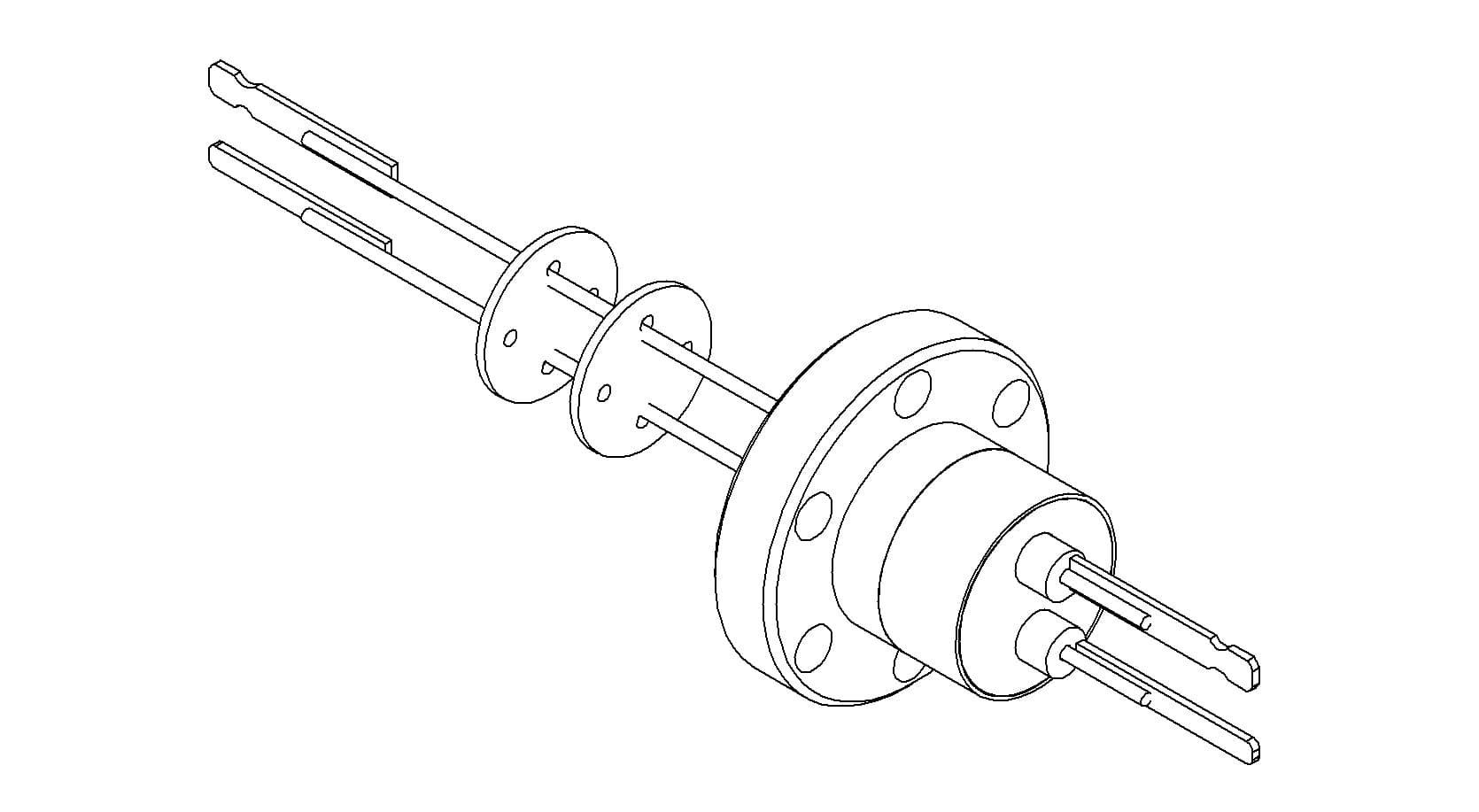 THERMOCOUPLE, TYPE K, 1 PAIR, CONNECTOR, DOUBLE ENDED, 133CF 제품 이미지