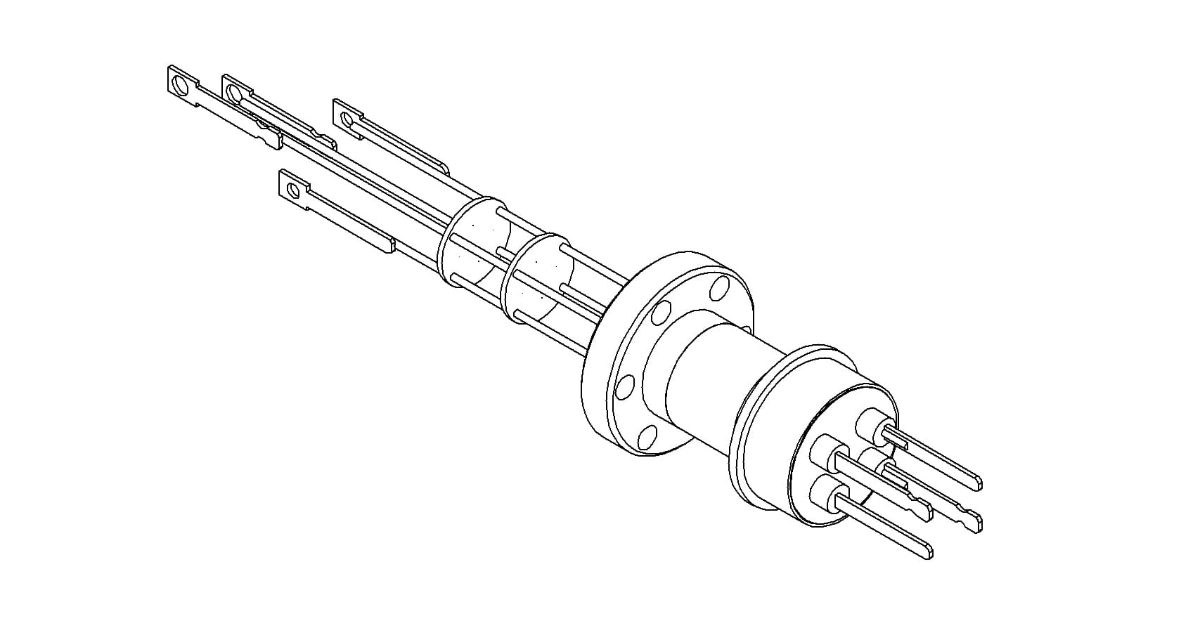 THERMOCOUPLE, TYPE K, 2 PAIR, CONNECTOR, 133CF 제품 이미지