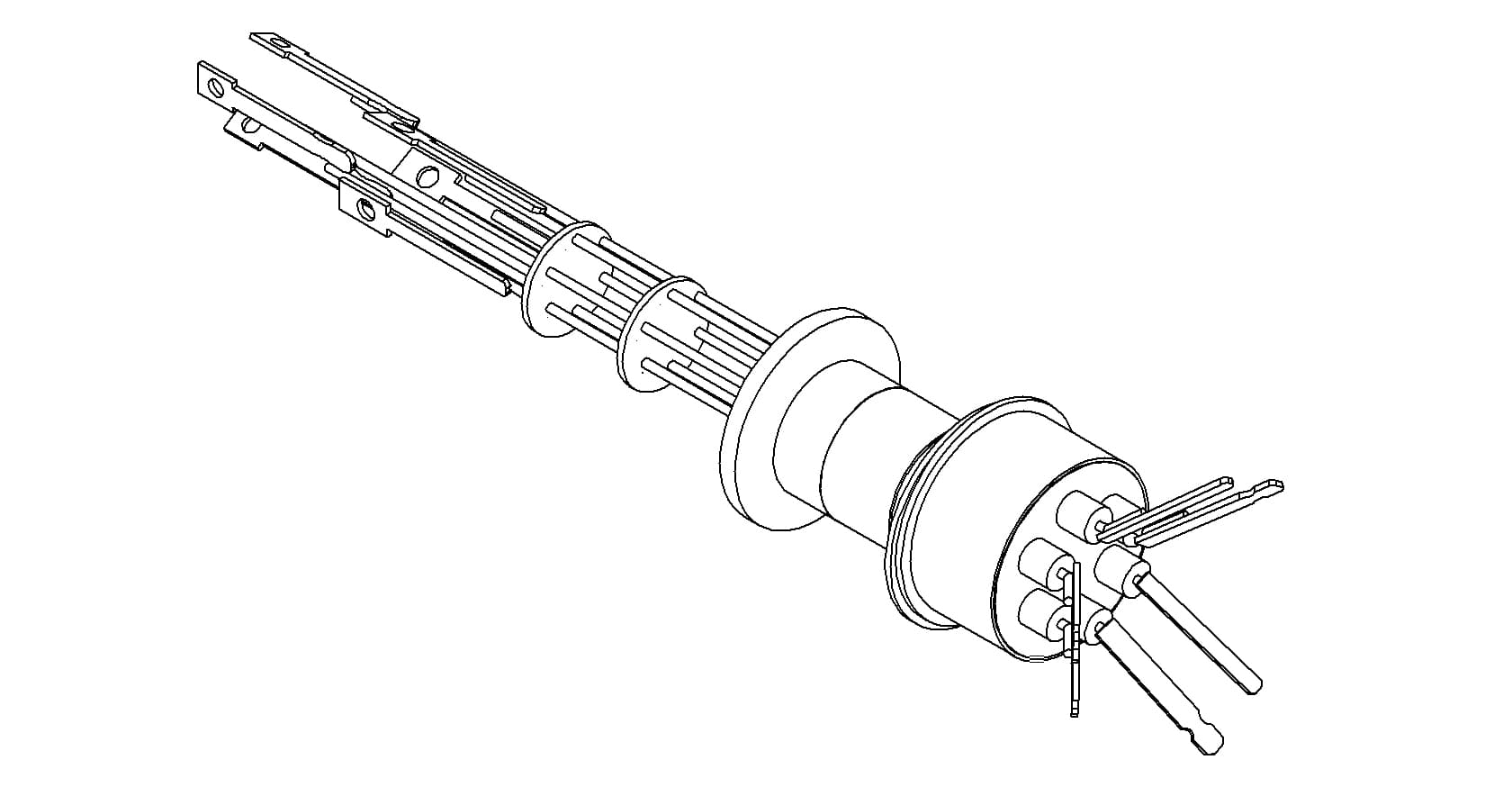 THERMOCOUPLE, TYPE K, 3 PAIR, CONNECTOR, QF16 제품 이미지