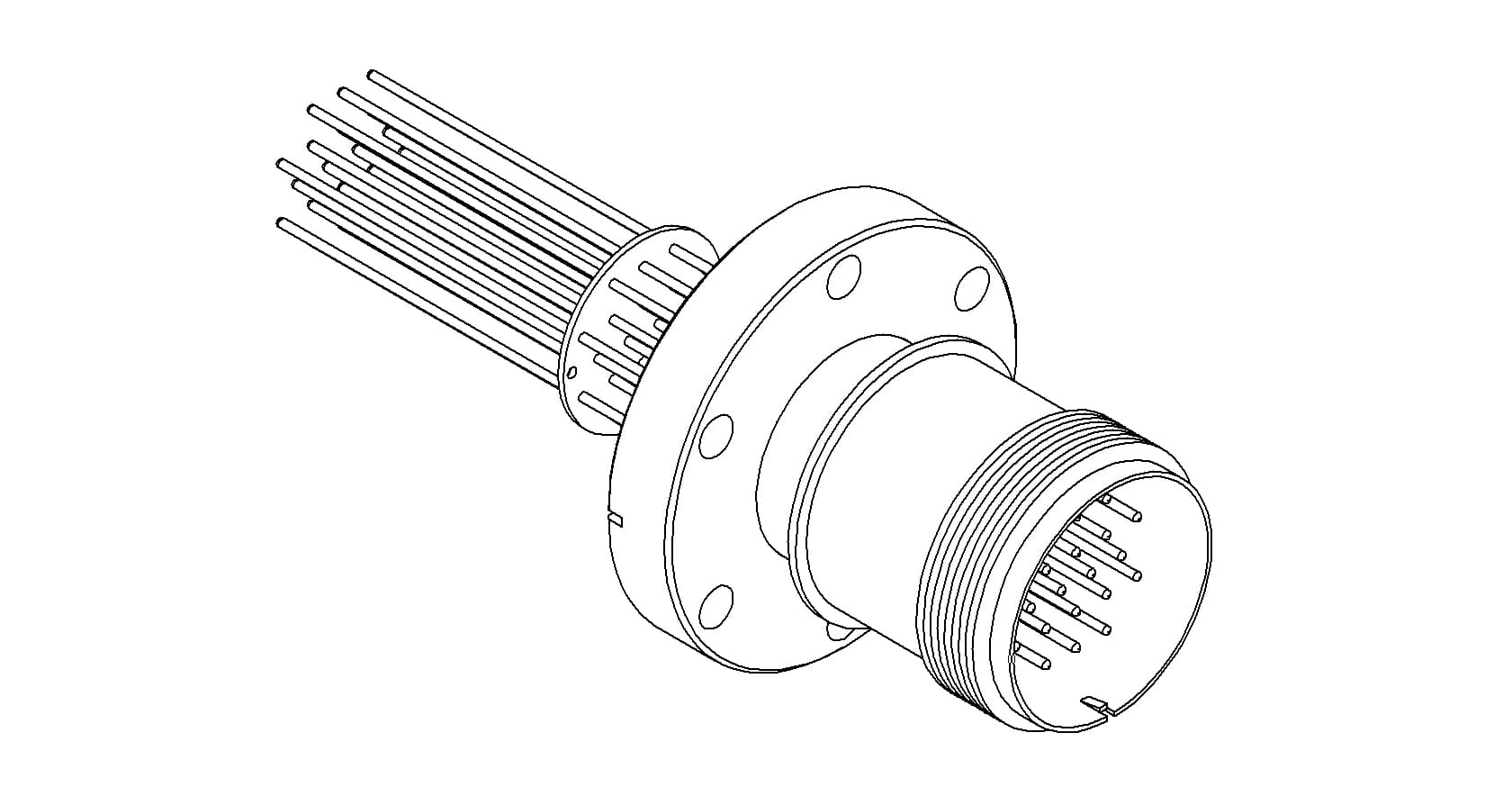 THERMOCOUPLE, TYPE E, 10 PAIR, MS CONNECTOR, 275CF 제품 이미지