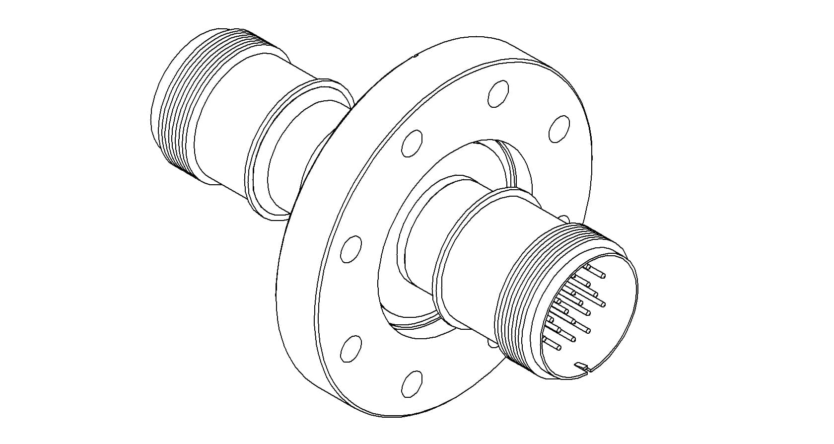 THERMOCOUPLE, TYPE E, 10 PAIR, MS CONNECTOR, DOUBLE ENDED, 450CF 제품 이미지