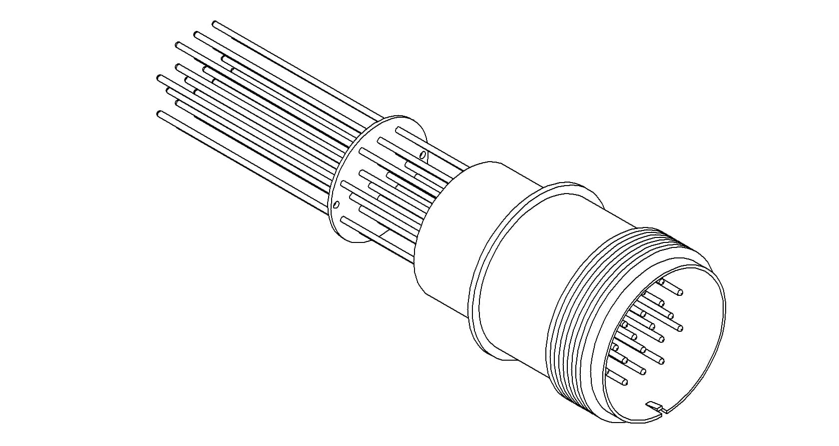 THERMOCOUPLE, TYPE E, 10 PAIR, MS CONNECTOR, WELD 제품 이미지