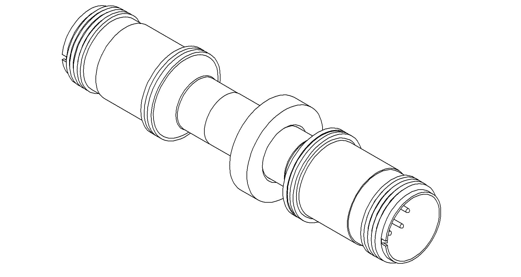 THERMOCOUPLE, TYPE E, 3 PAIR, MS CONNECTOR, DOUBLE ENDED, WELD 제품 이미지