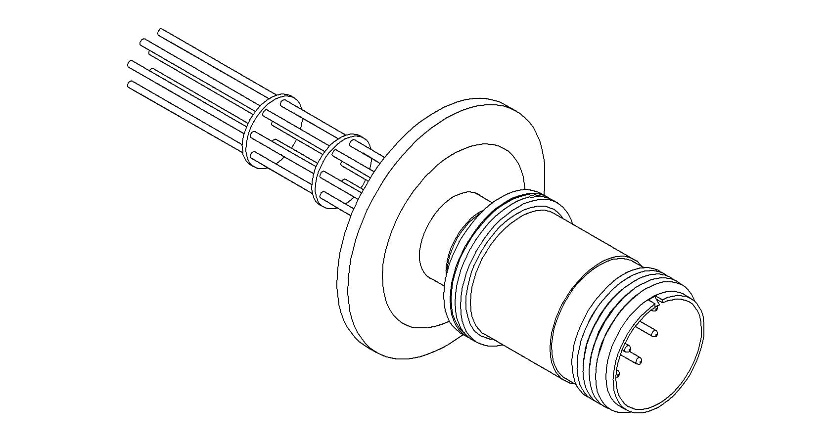 THERMOCOUPLE, TYPE E, 5 PAIR, MS CONNECTOR, QF40 제품 이미지