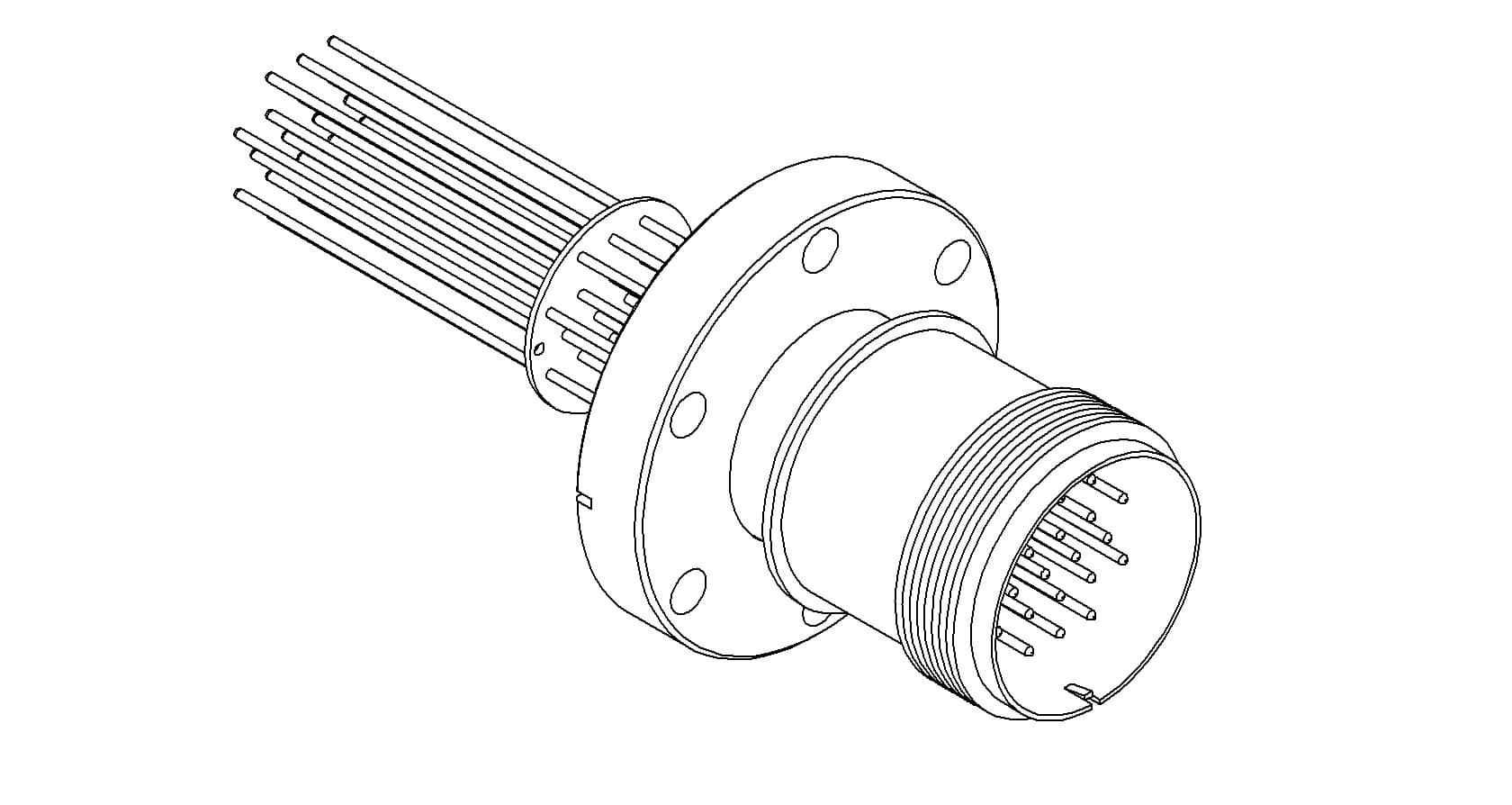 THERMOCOUPLE, TYPE J, 10 PAIR, MS CONNECTOR, 275CF 제품 이미지