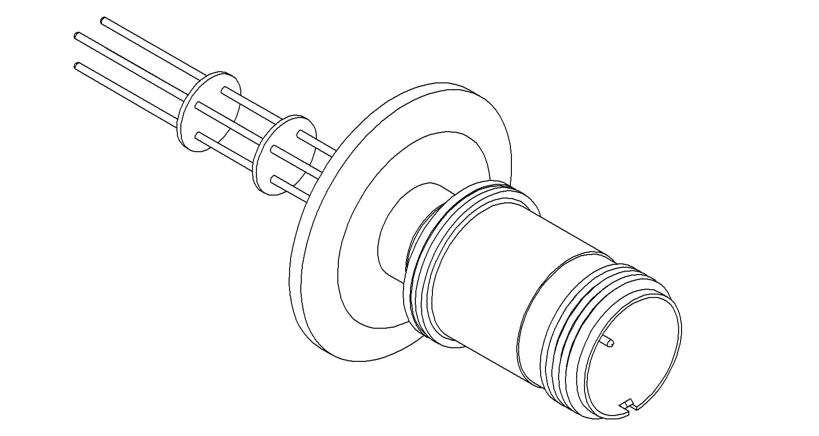 THERMOCOUPLE, TYPE J, 2 PAIR, MS CONNECTOR, QF40 제품 이미지