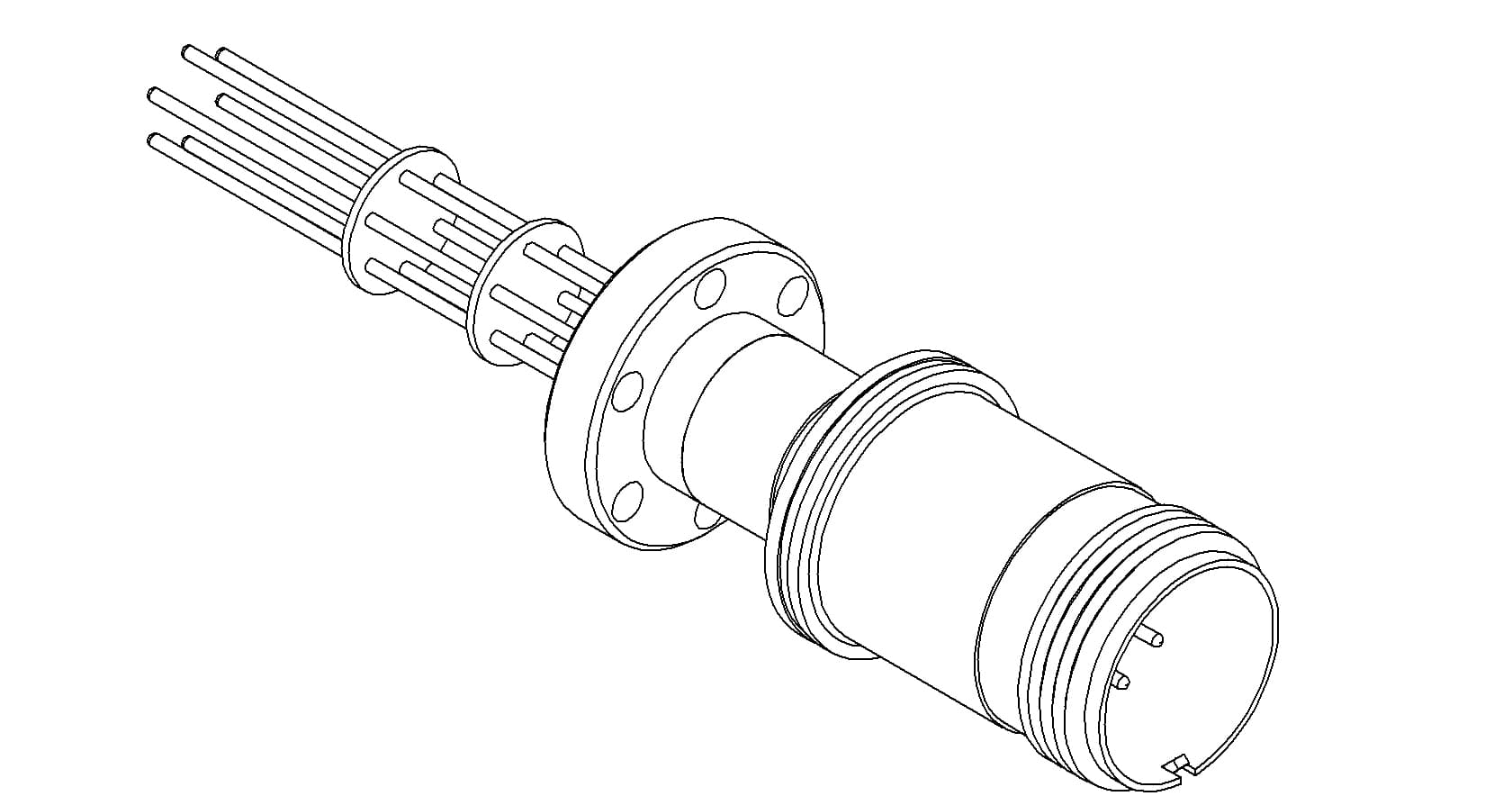 THERMOCOUPLE, TYPE J, 3 PAIR, MS CONNECTOR, 133CF 제품 이미지