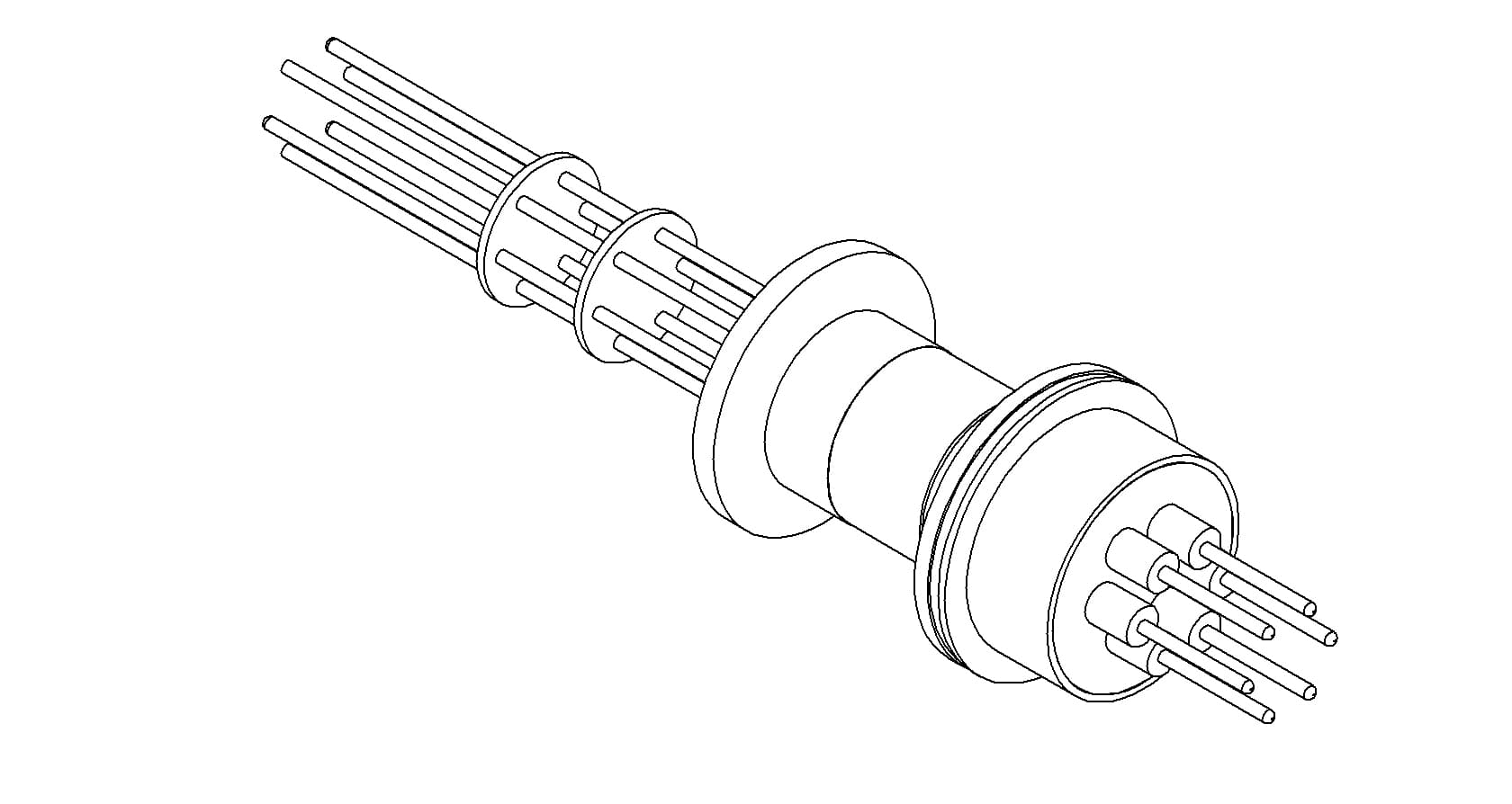 THERMOCOUPLE, TYPE E, 3 PAIR, QF16