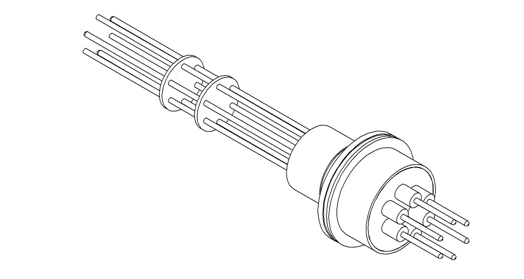THERMOCOUPLE, TYPE E, 3 PAIR, WELD 제품 이미지