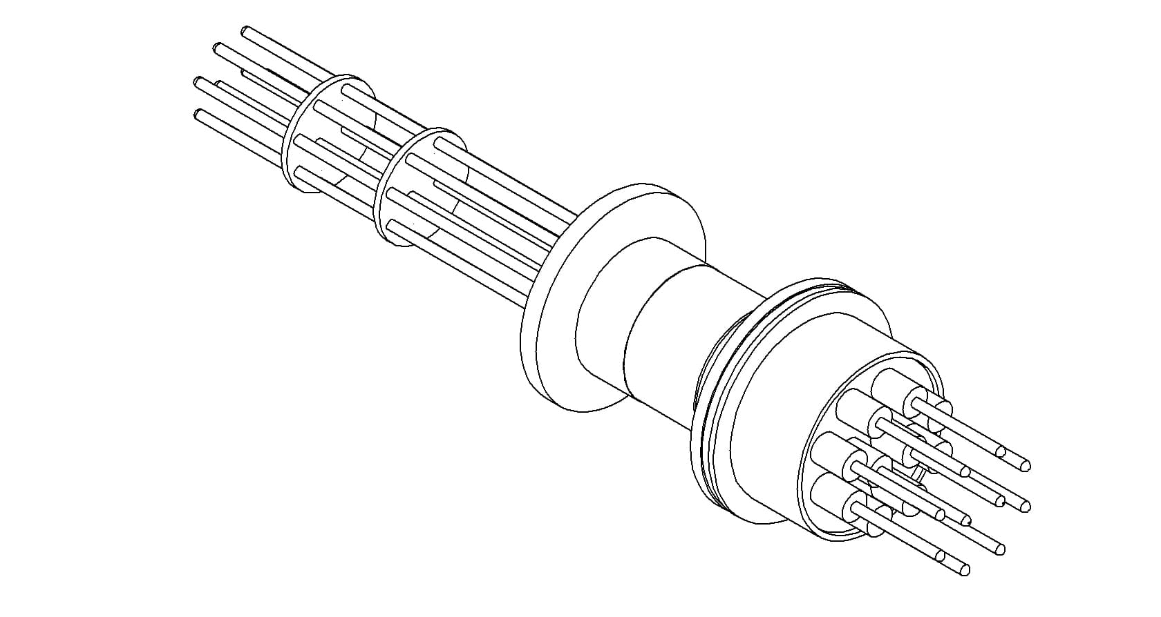 THERMOCOUPLE, TYPE J, 5 PAIR, QF16