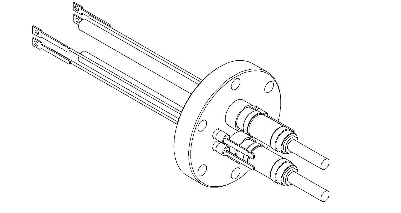 THERMOCOUPLE-POWER, TYPE C, 2 PAIR, 5KV, 150A, 2 PINS, 275CF 제품 이미지