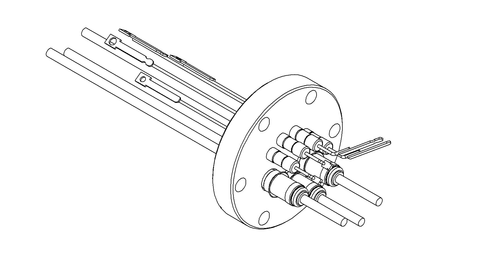 THERMOCOUPLE-POWER, TYPE C, 2 PAIR, 5KV, 60A, 3 PINS, 275CF 제품 이미지