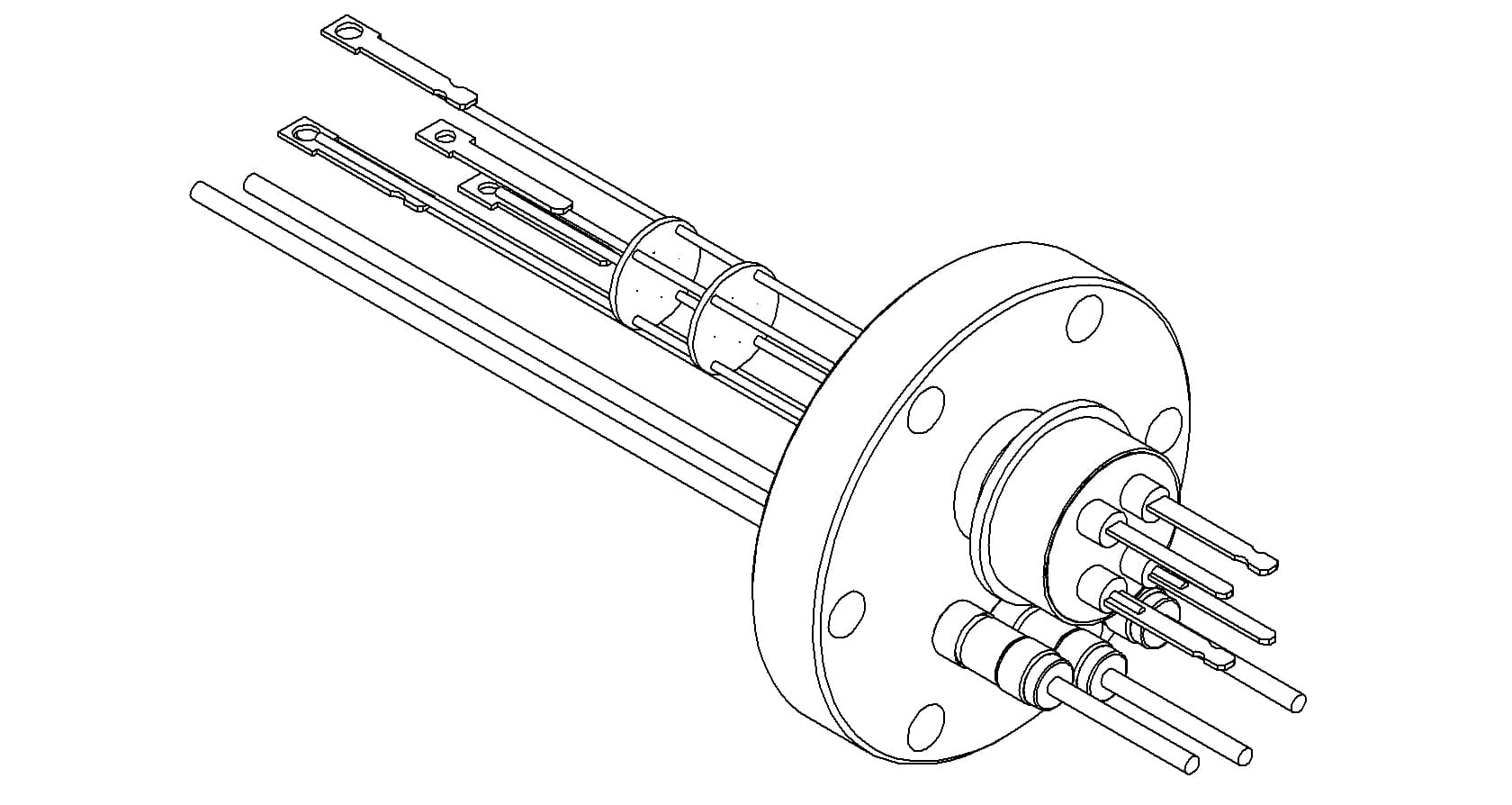 THERMOCOUPLE-POWER, TYPE K, 2 PAIR, 5KV, 30A, 3 PINS, 275CF 제품 이미지