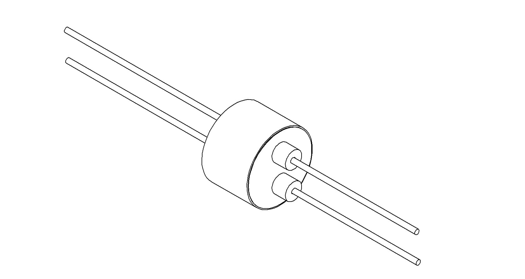 POWER, 1KV, 25A, 2PIN, COPPER, WELD