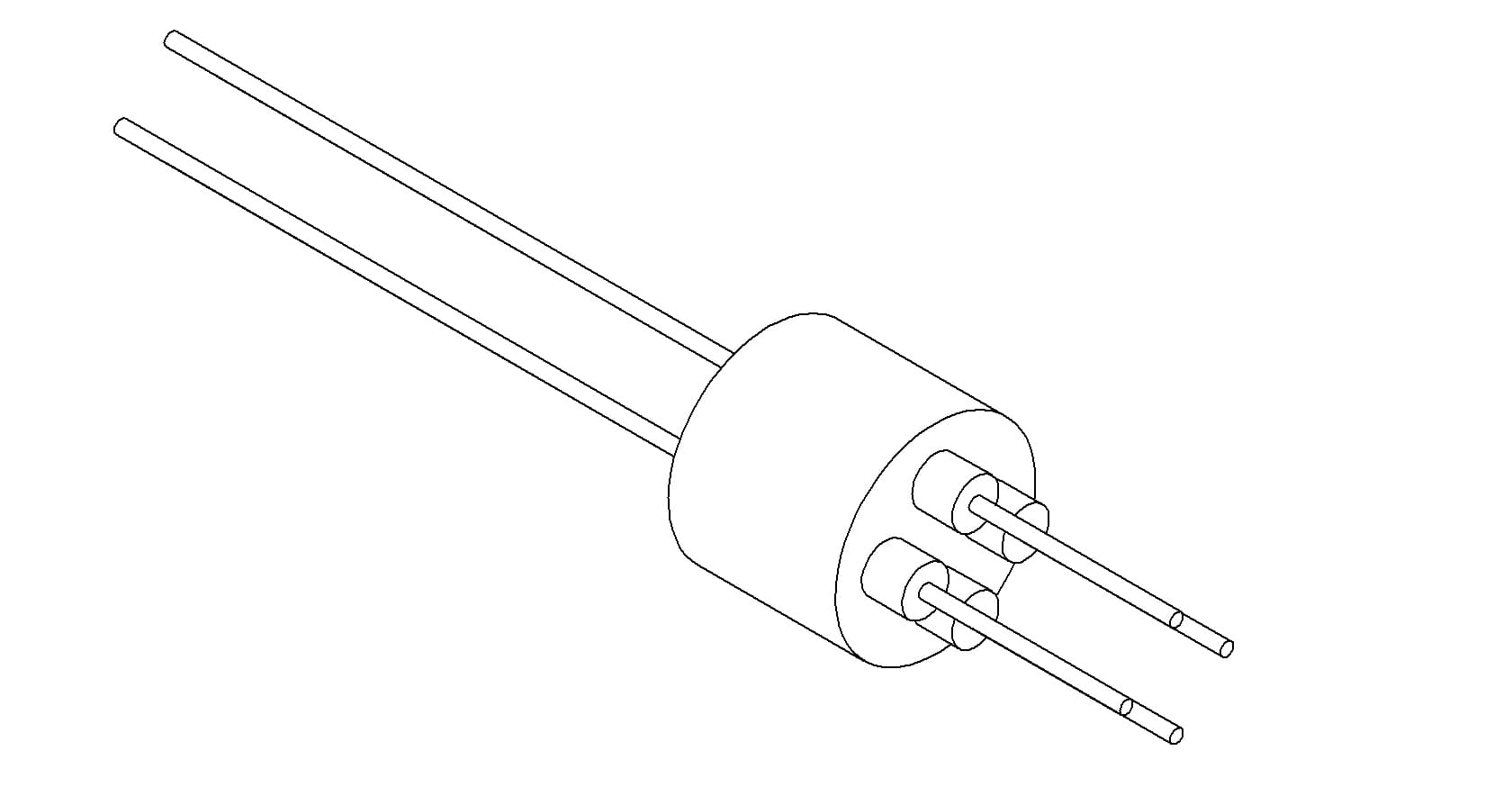 POWER, 500V, 15A, 4PIN, COPPER, WELD
