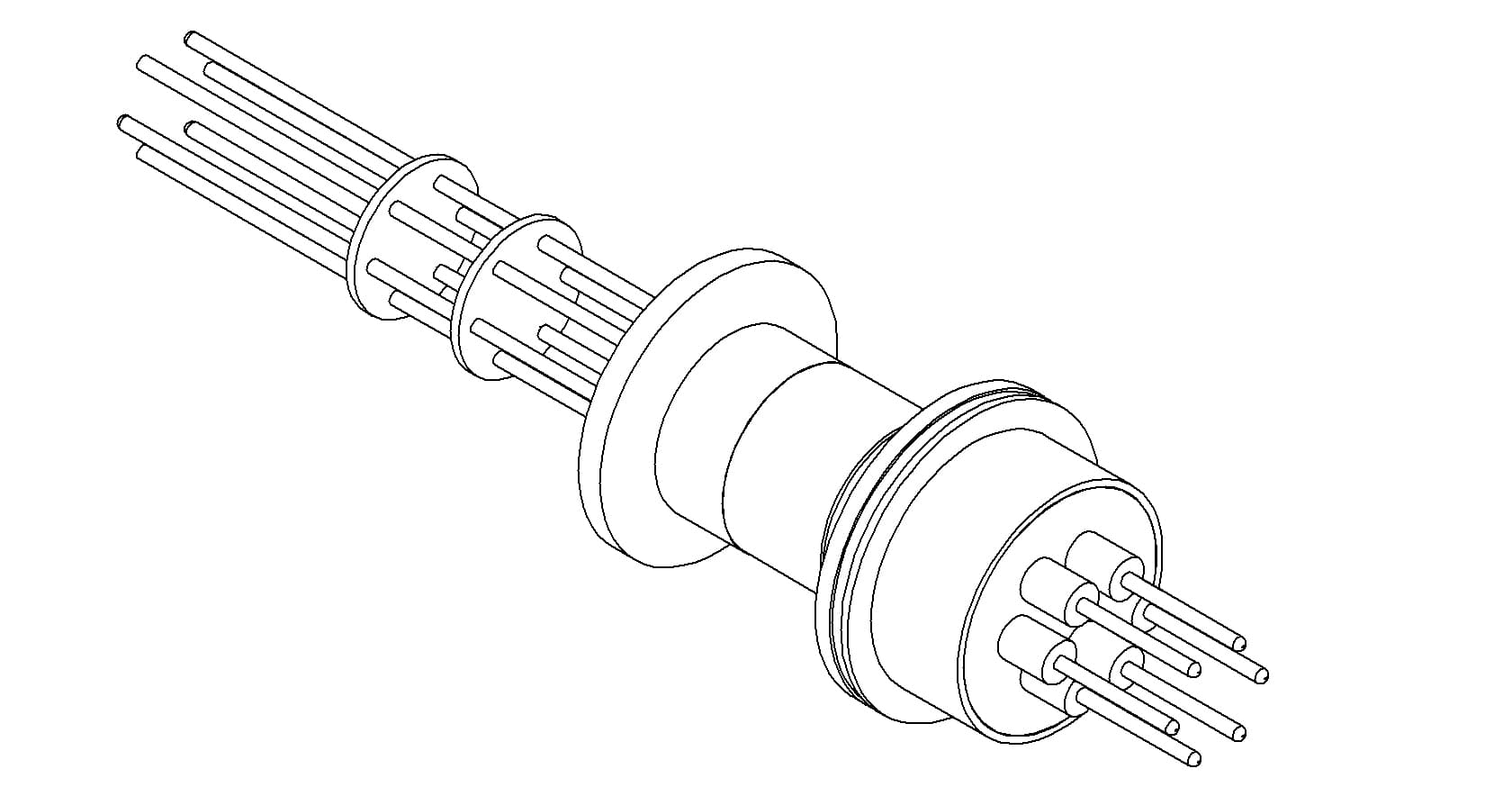 POWER, 2KV, 10A, 6PIN, ALUMEL, QF16