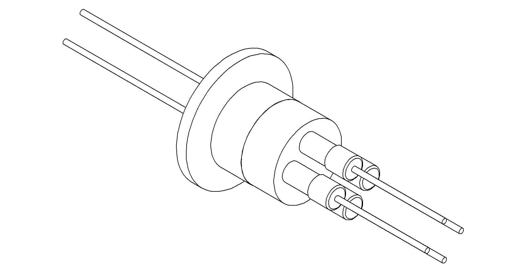 POWER, 5KV, 25A, 4PIN, COPPER, QF16