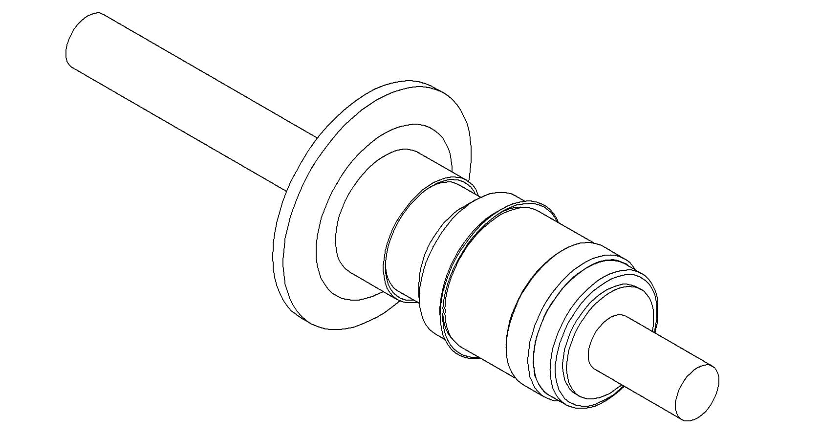 POWER, 8KV, 450A, 1PIN, COPPER, QF40