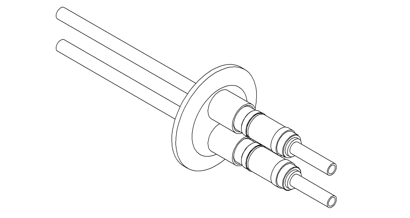 POWER, 5KV, 2TUBE, COPPER, QF40