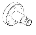 COAXIAL, BNC, 1 PIN, GROUNDED SHIELD, 133CF, NO CONNECTOR