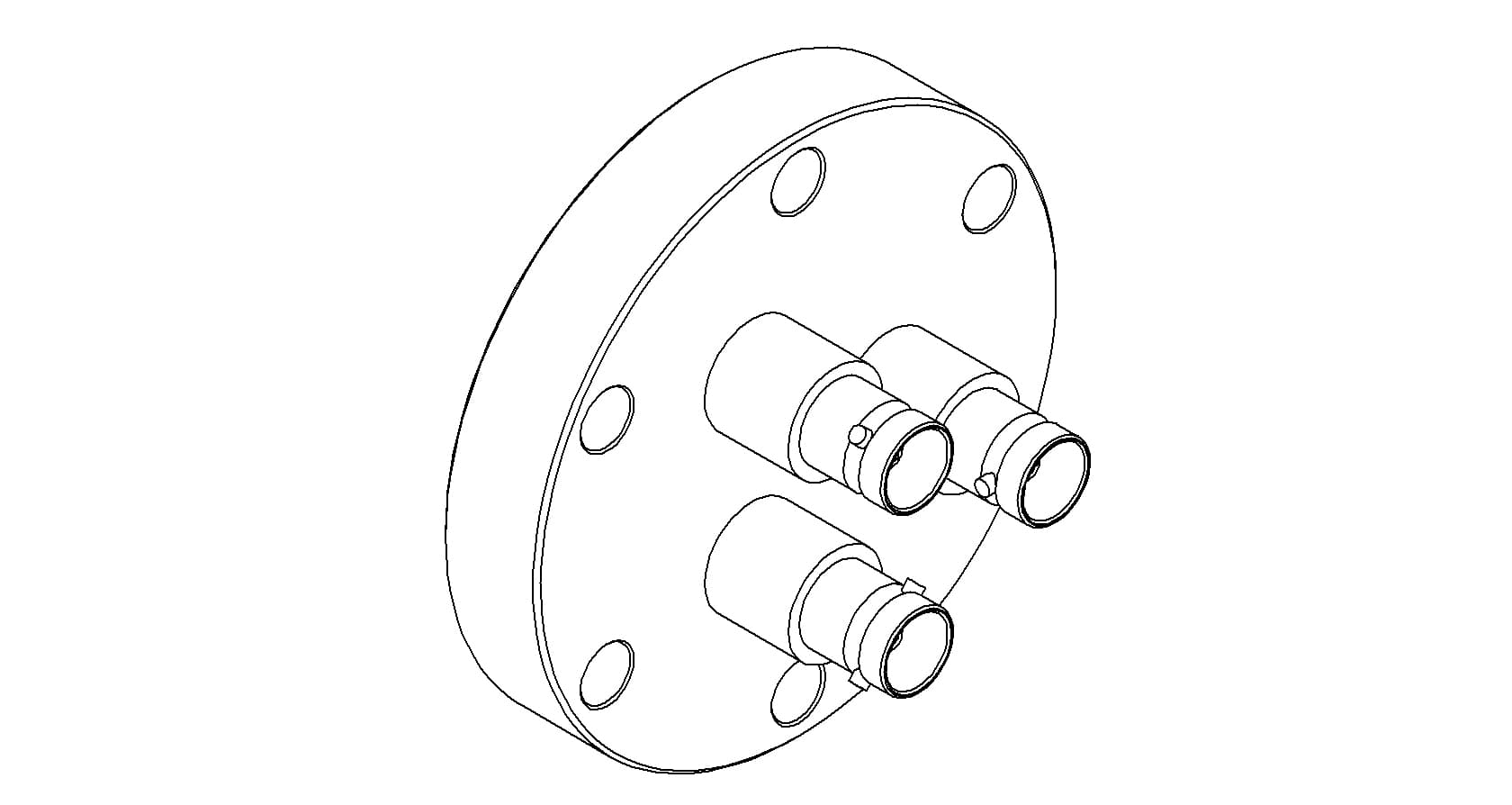 COAXIAL, BNC, 3 PINS, GROUNDED SHIELD, 275CF 제품 이미지