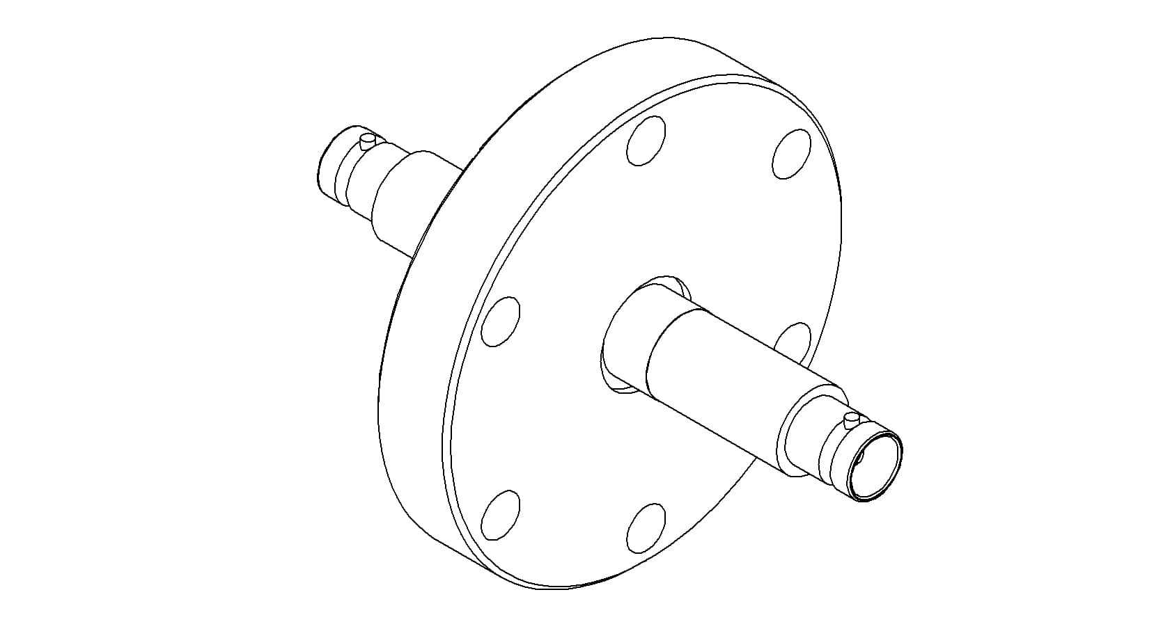 COAXIAL, BNC, 1 PIN, GROUNDED SHIELD, DOUBLE-ENDED, 275CF 제품 이미지