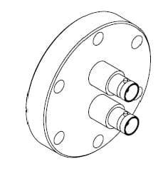 COAXIAL, MHV, 2 PINS, GROUNDED SHIELD, 275CF, NO CONNECTOR 제품 이미지